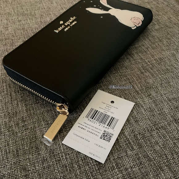 FINAL PRICE NWT Limited Edition Kate Spade BunBun Bunny Large Continental Wallet - Picture 17 of 17